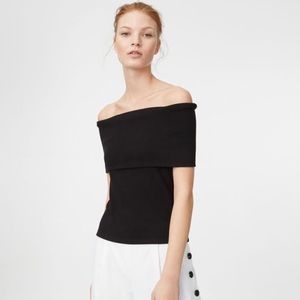 Club Monaco Kenyatta off the shoulder top